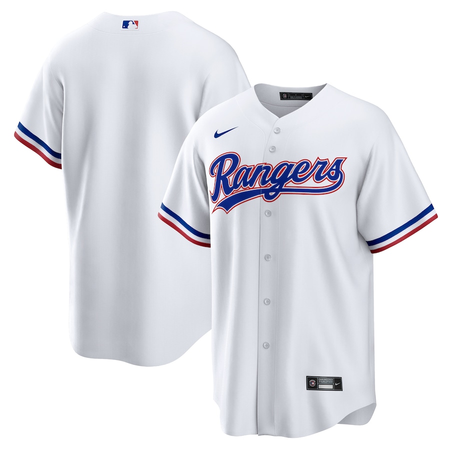 Texas Rangers Home Team Jersey White