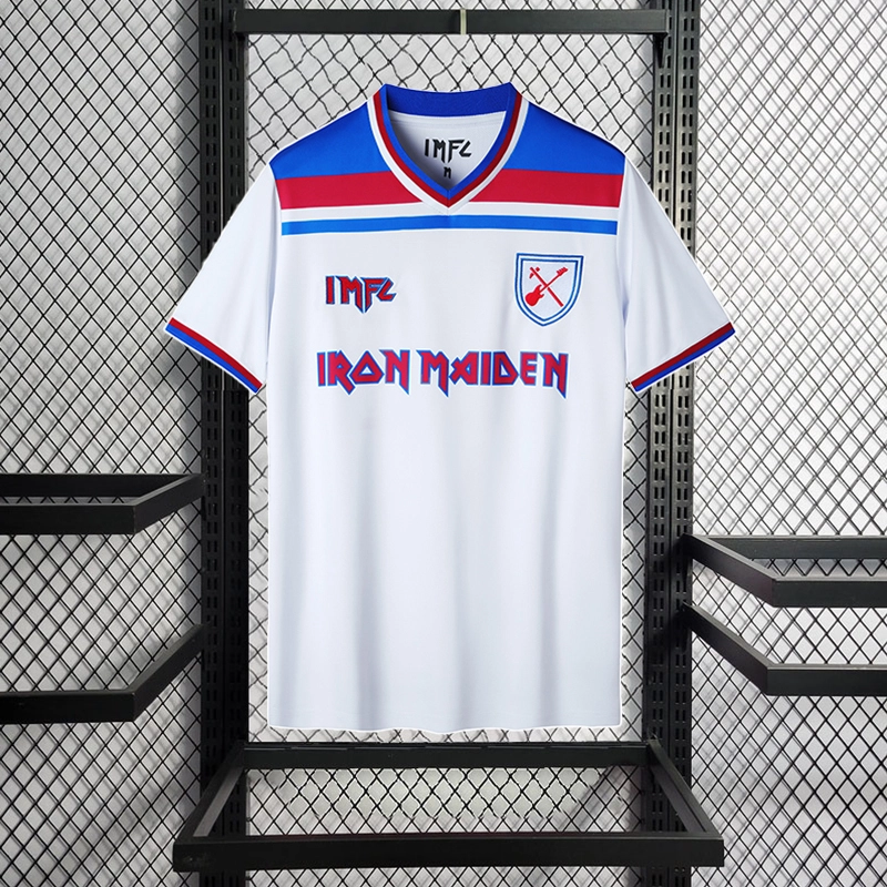 Retro 2020-21 West Ham Iron Maiden Football jersey Retro
