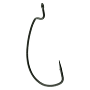 Gamakatsu Black EWG Offset Worm Hook