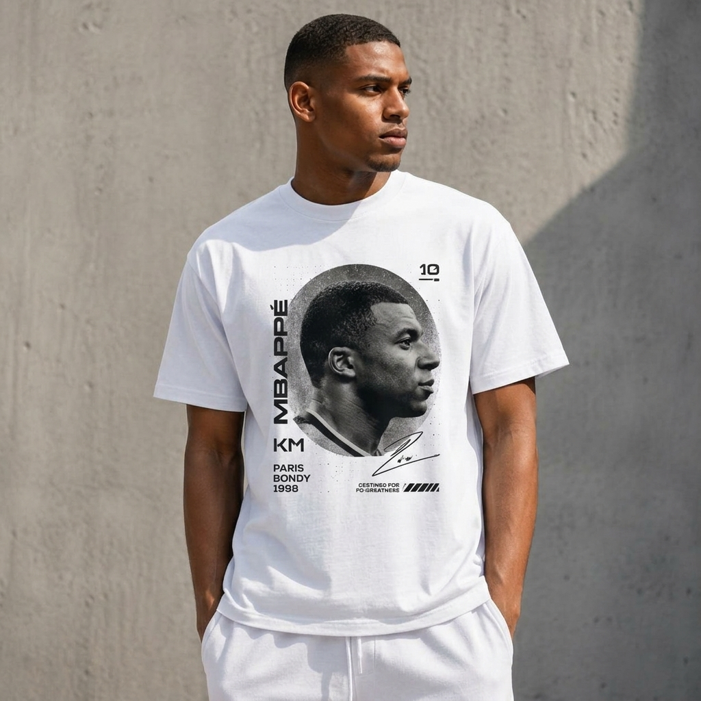 Kylian Mbappé Unisex T-Shirt – Limited-Time Offer – Hot Seller