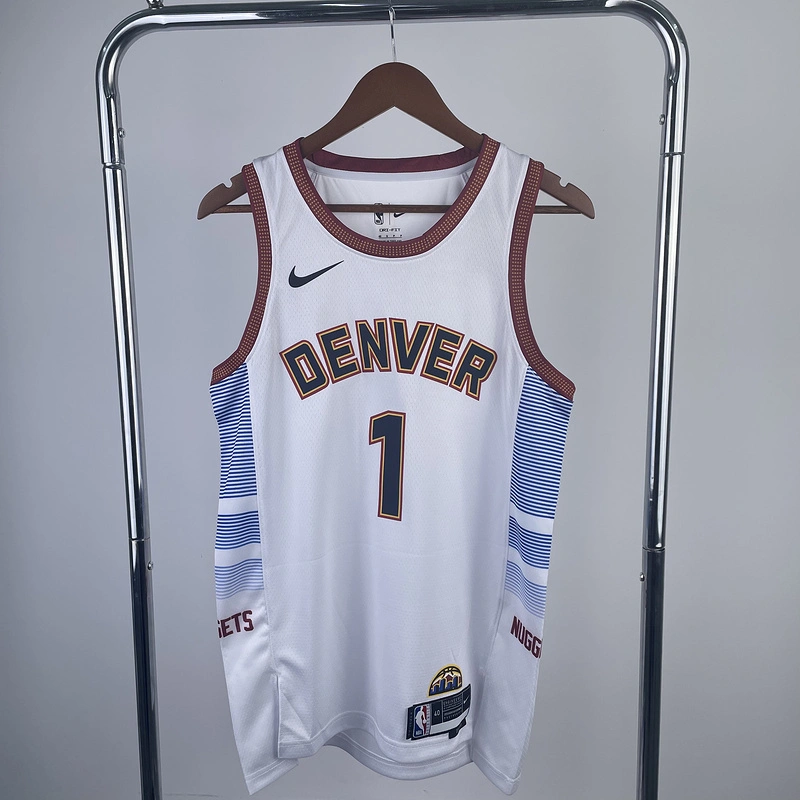 2023 NBA Denver Nuggets 1 PORTER JR Basketball Jersey