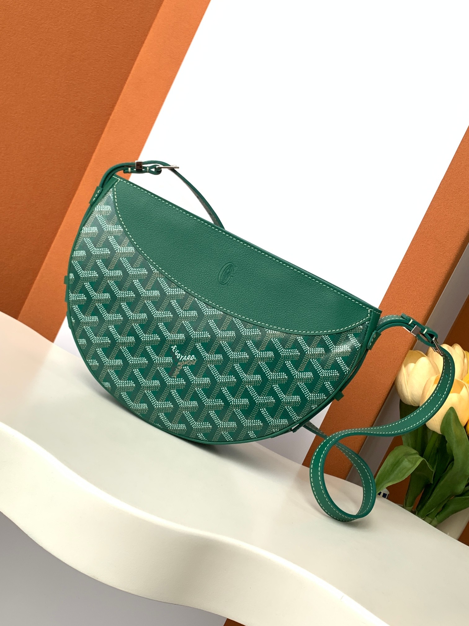 Goyard Hirondelle Bag – Bagistry Closet 25cm Green