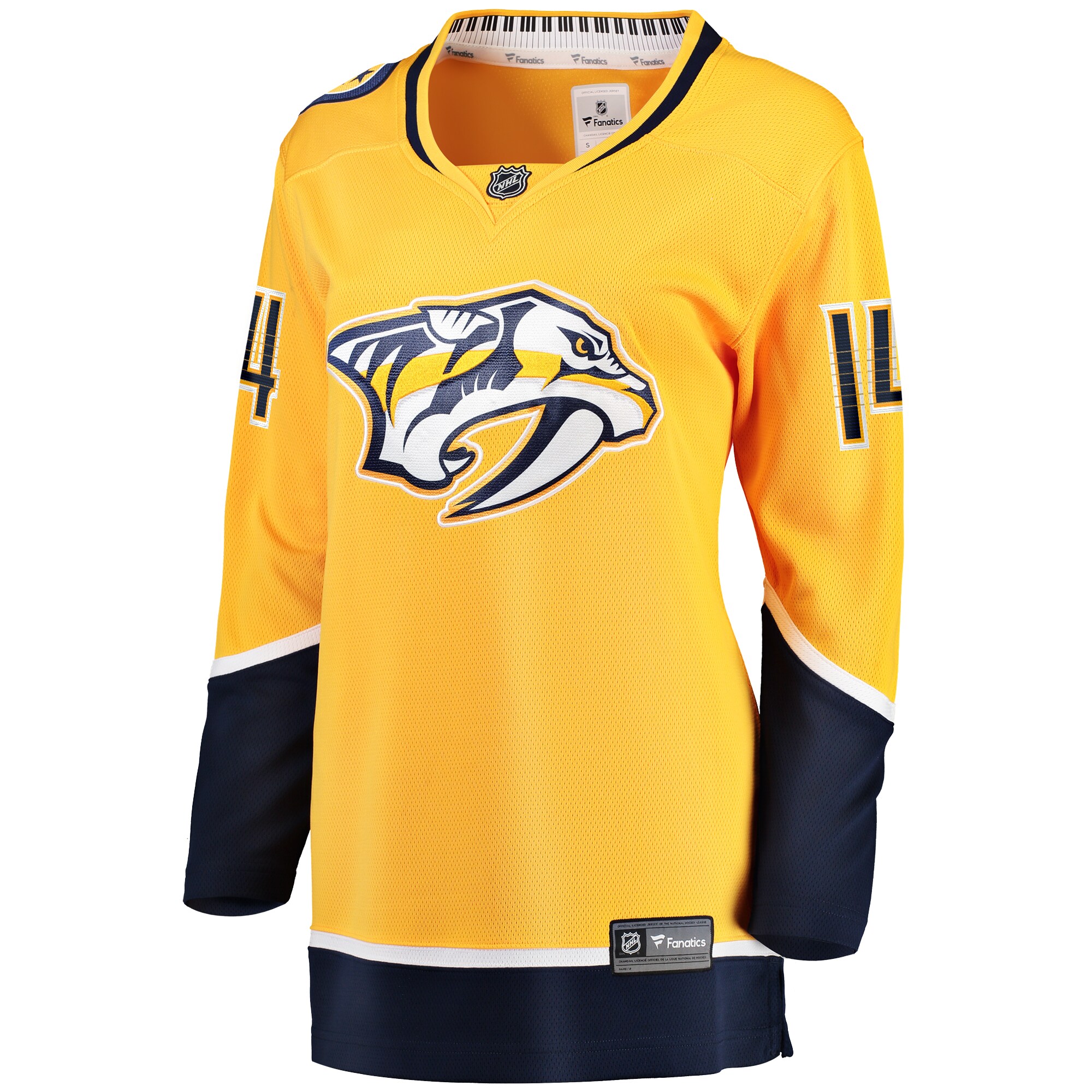 Gustav Nyquist Nashville Predators Fanatics Women’s Home Breakaway Player Jersey – Gold