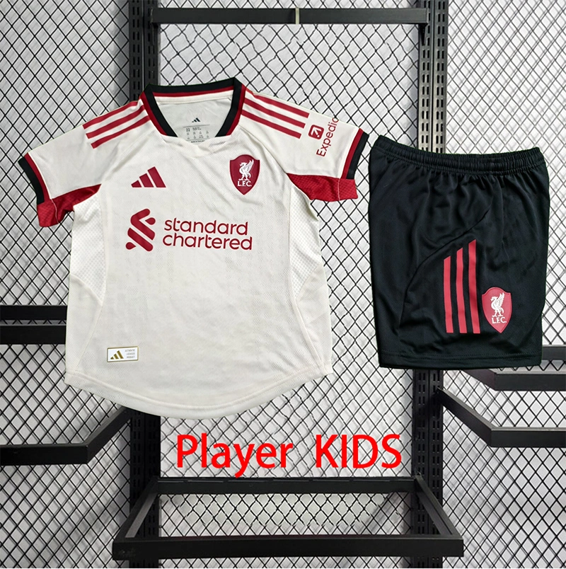 Player 2025-26 Liverpool Away Kids Football jersey
