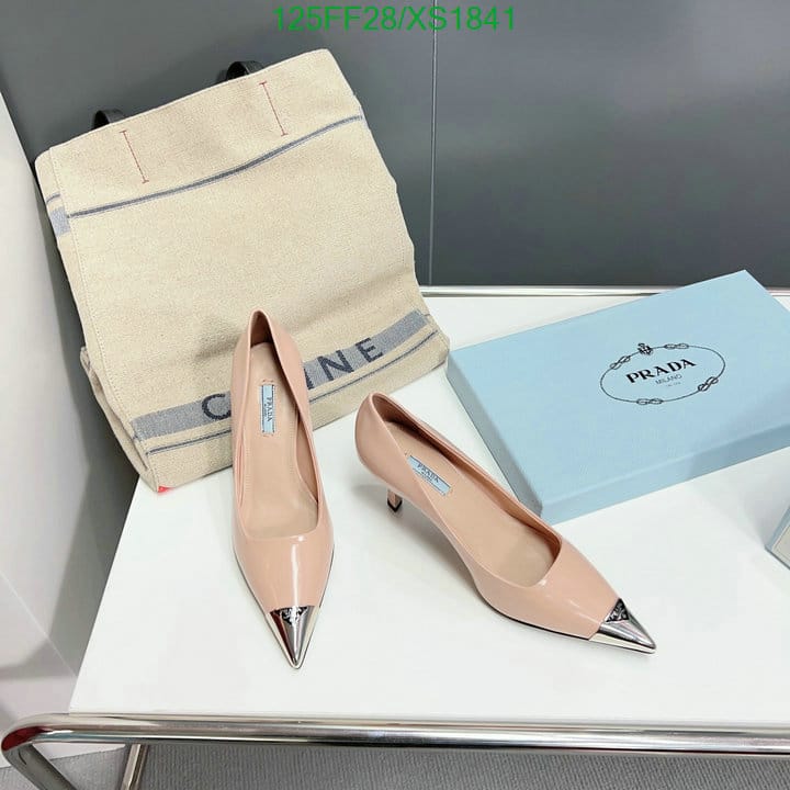 Prada Brushed Leather Pumps Pink