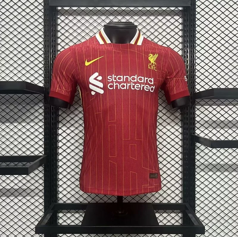 Player 2024-25 CHAMPIONS 20 Liverpool Home Football jersey