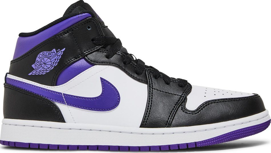 Air Jordan 1 Mid Court Purple 554724-095