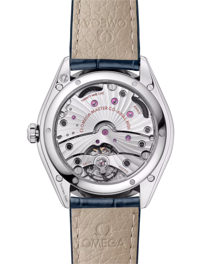 Omega De Ville Trésor 40mm Blue Dial Stainless Steel Strap 435.13.40.21.03.002