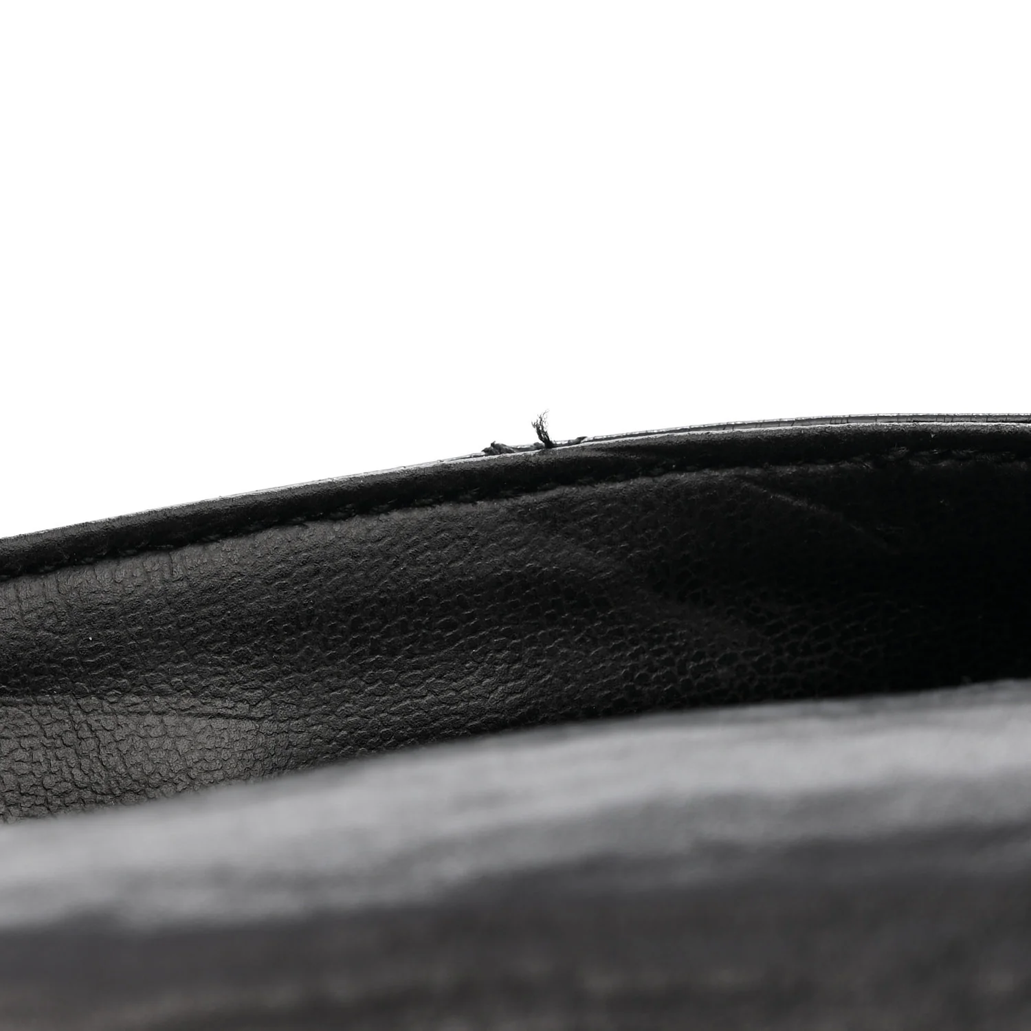 Patent Flap Waist Belt Bag Black