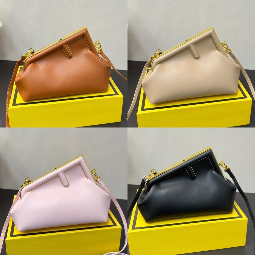Fendi First Small Nappa Leather Bag Pink 23Cm 8Bp129Abvef1Ba9