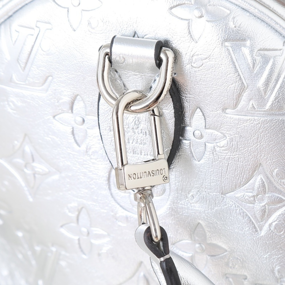 Louis Vuitton Speedy Soft Bandoulière 30 Monogram Silver 30Cm N89437