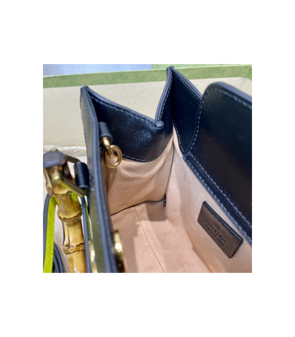 Gucci Diana Mini Tote Bag Black