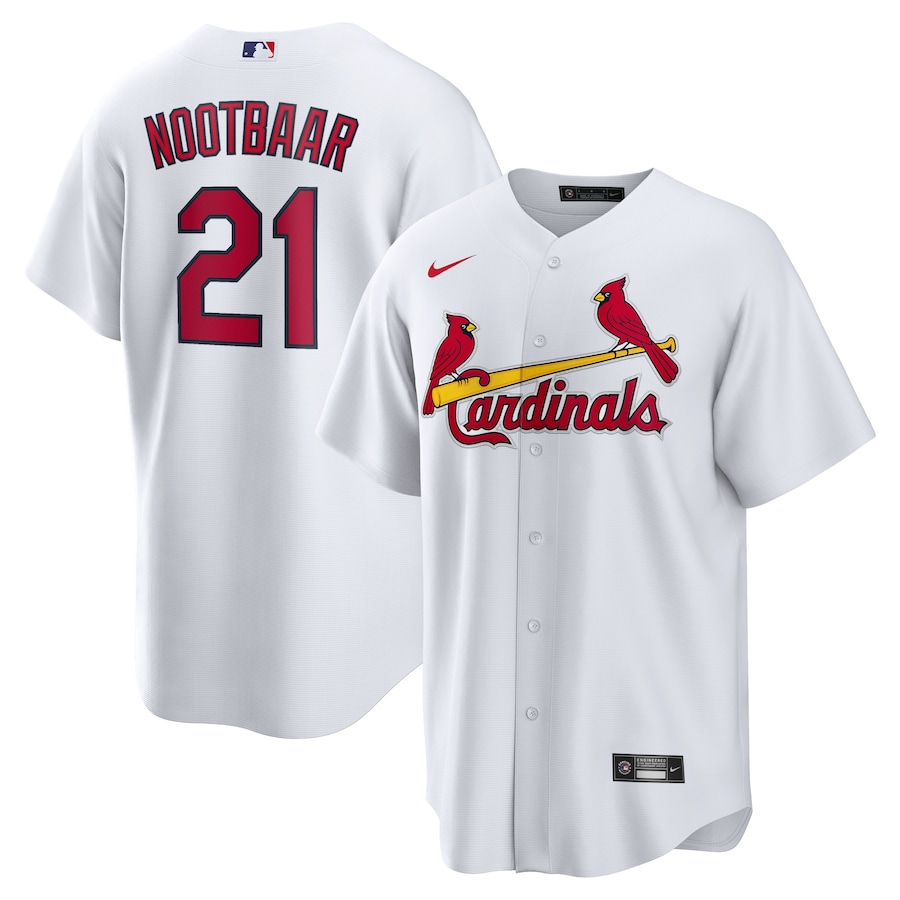 Lars Nootbaar St. Louis Cardinals Home Jersey White