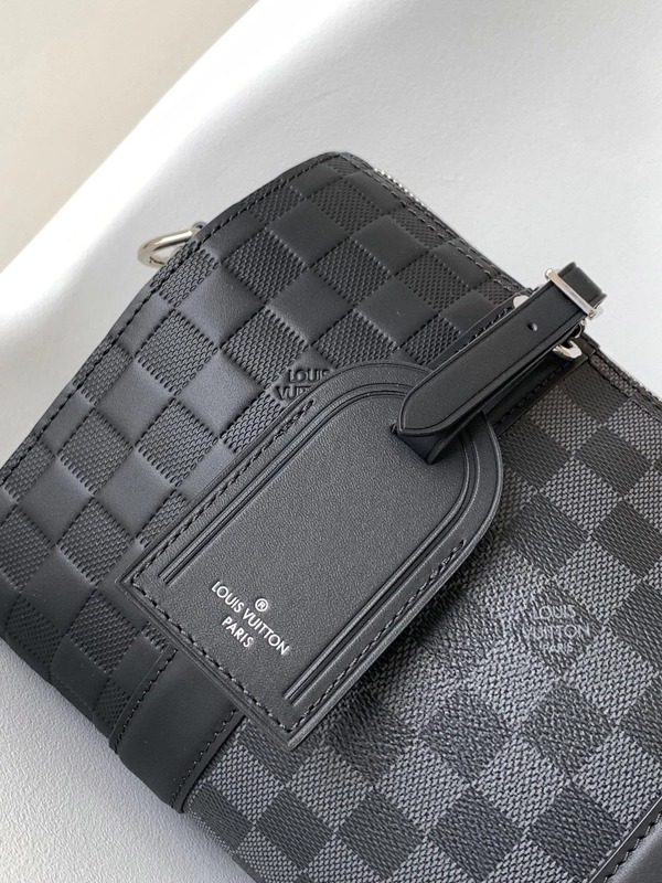 Louis Vuitton Keepall 50 Black Graphite N40443