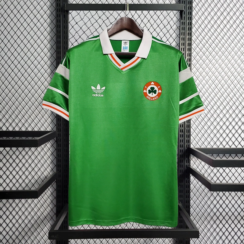 Retro 1988-90 Republic of Ireland home retro football jersey