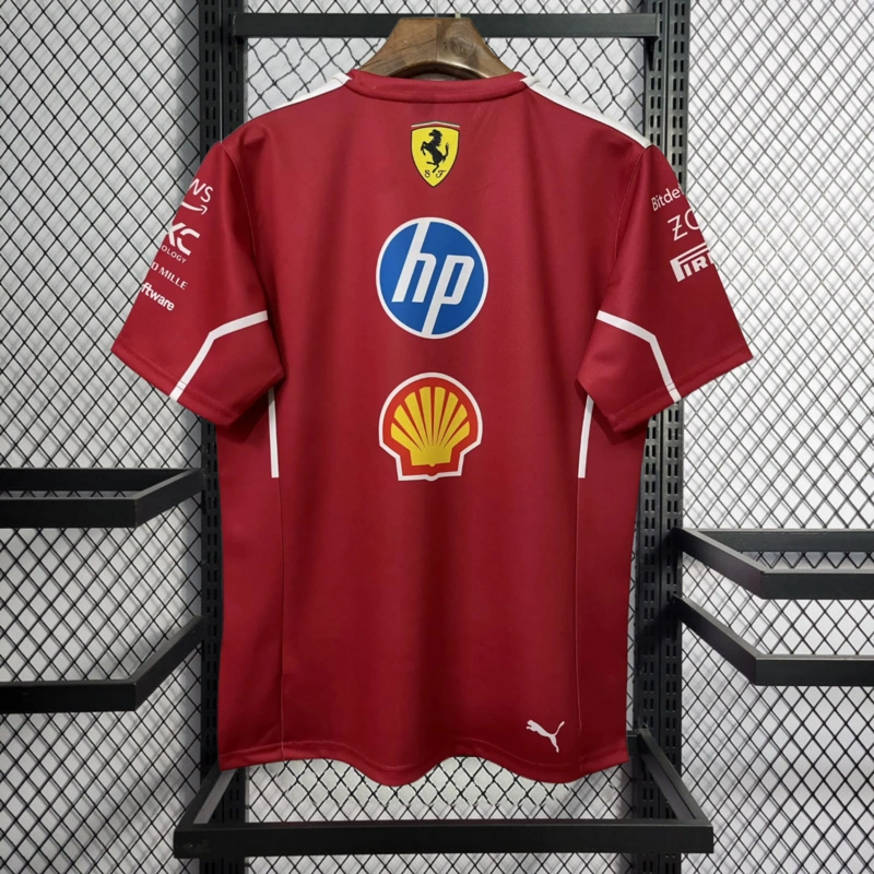 2025 F1 Ferrari t-shirt Racing Suit