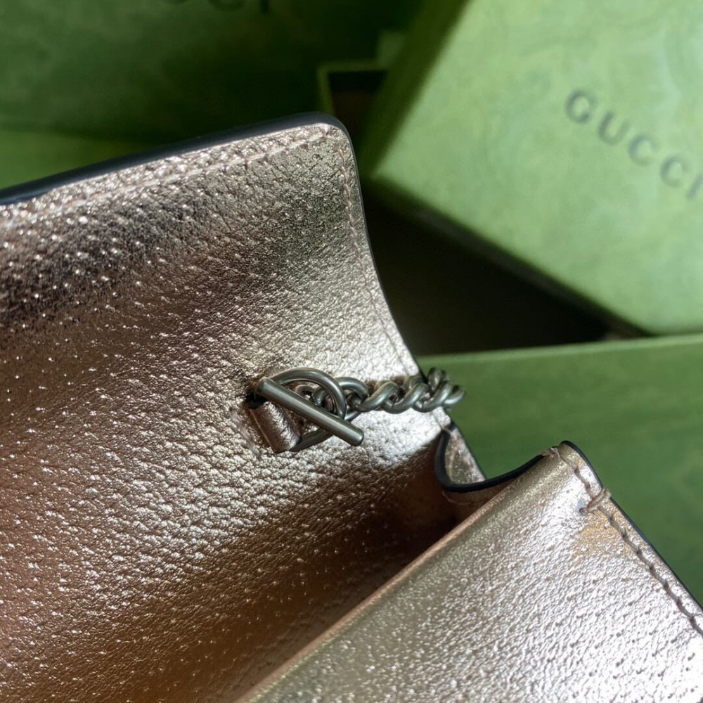 Gucci Dionysus Super Mini Bag in Rose Gold