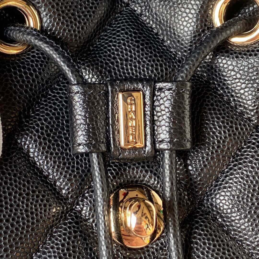Chanel Small Backpack Grained Calfskin