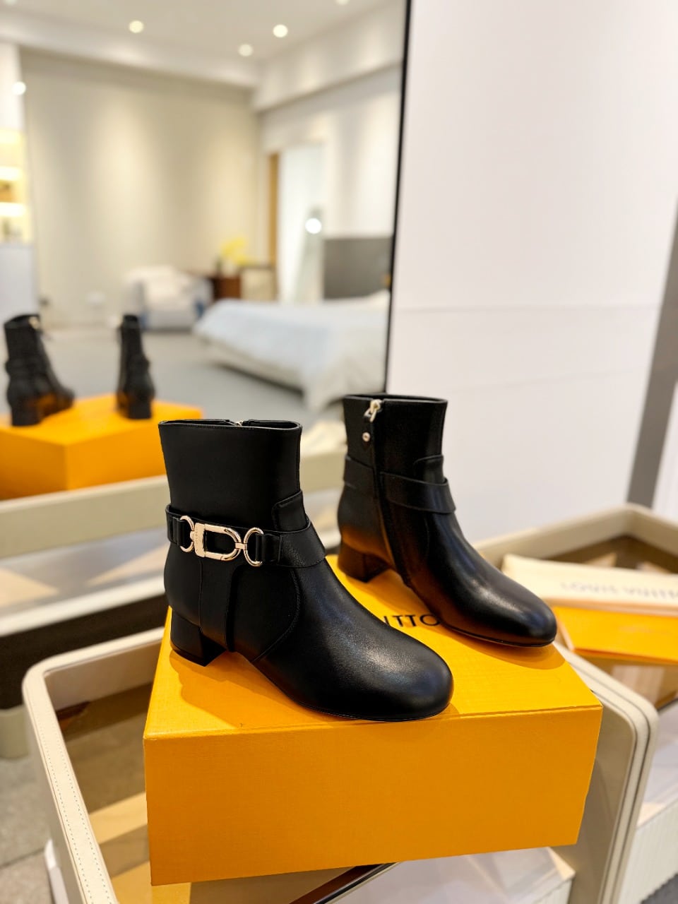 Louis Vuitton Westside Flat Ankle Boot Black 1Ac6Wl
