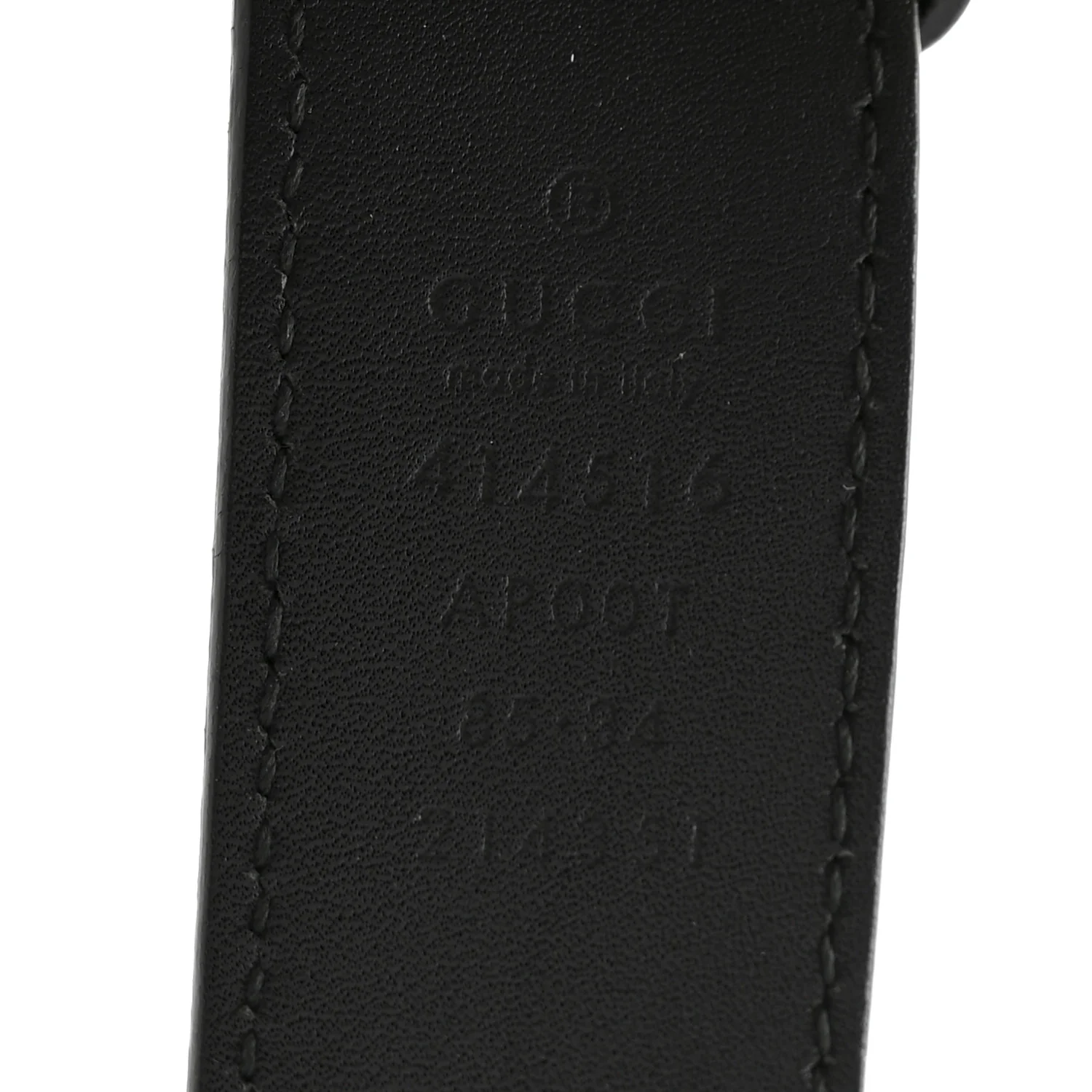 Calfskin Double G 30mm Belt 85 34 Black