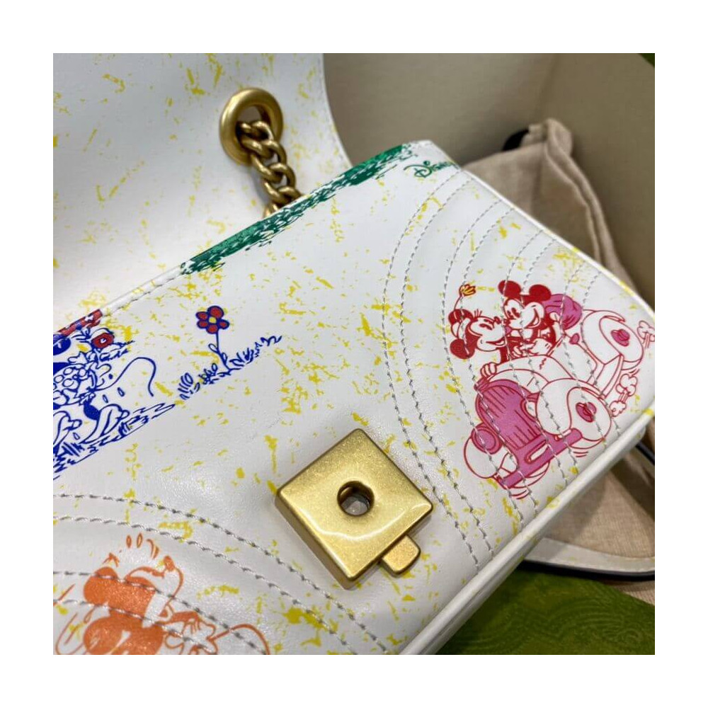 Disney x Gucci GG Marmont Small Shoulder Bag 23cm