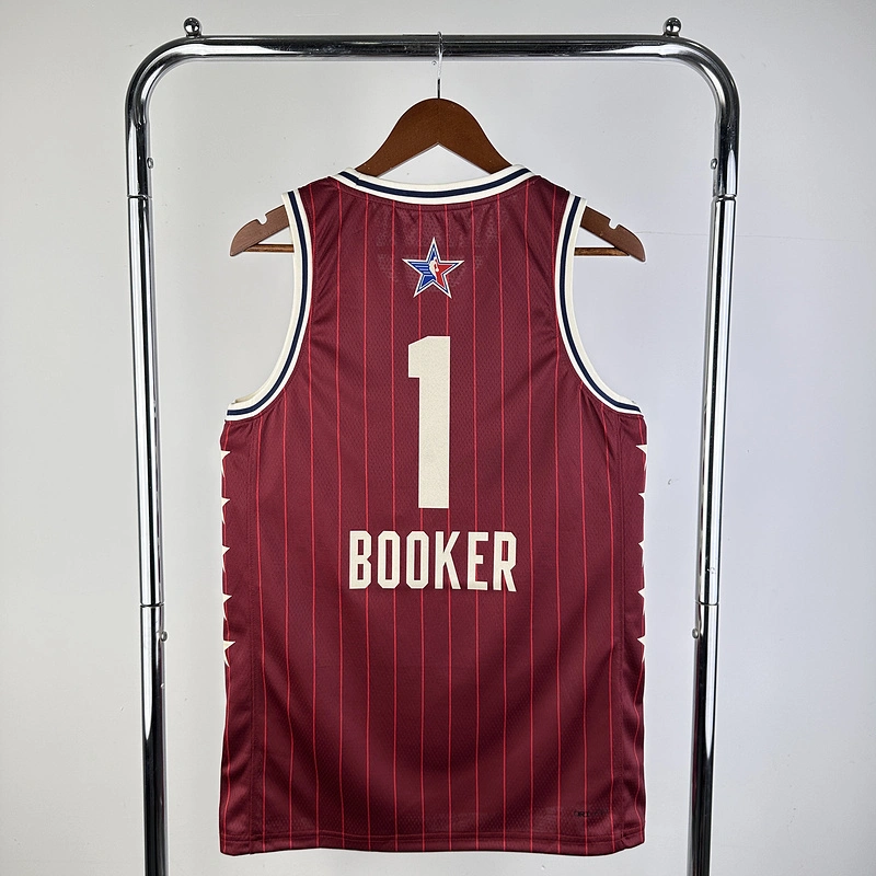 2024 NBA All Star Game (1 BOOKER) Basketball Jersey