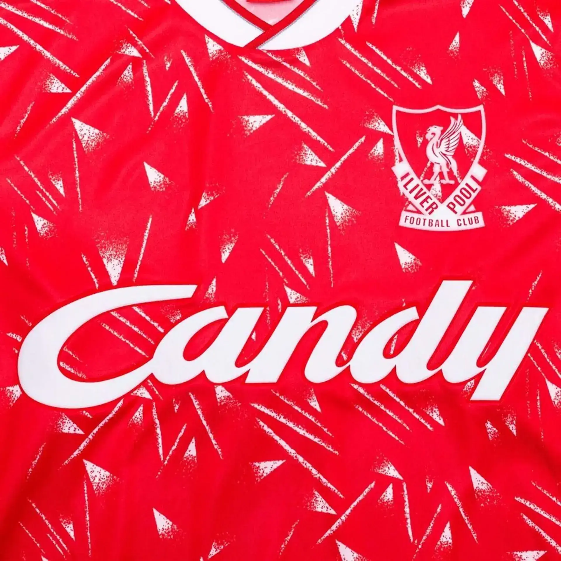 Liverpool 1989/91 Home Retro Soccer Jersey