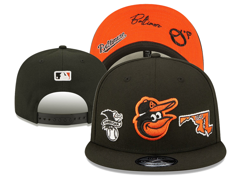 NEW BALTIMORE ORIOLES Adjustable Black cap-1956