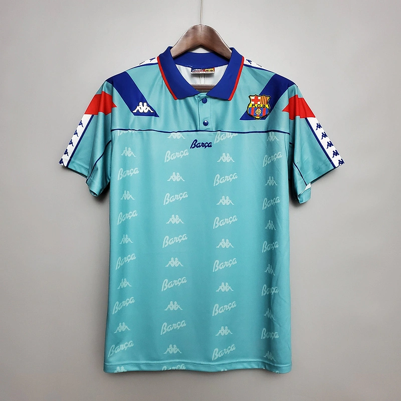 Retro 1992-95 FC Barcelona away   Football jersey retro