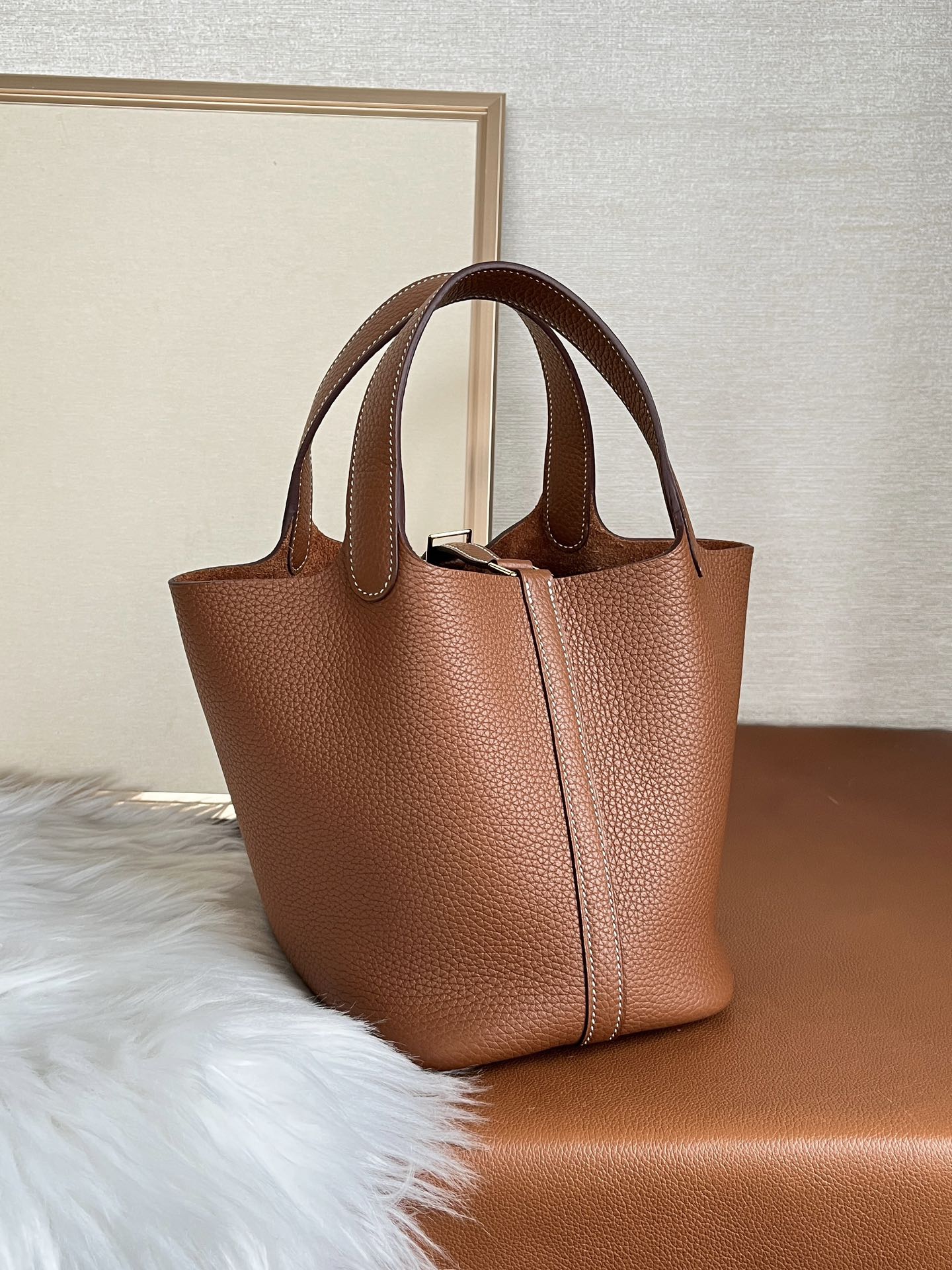 Hermes Picotin Lock 18Cm Brown