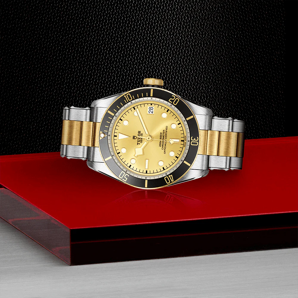 TUDOR Black Bay S&G 41mm Champagne Dial Automatic Men's Bracelet Watch M79733N-0004