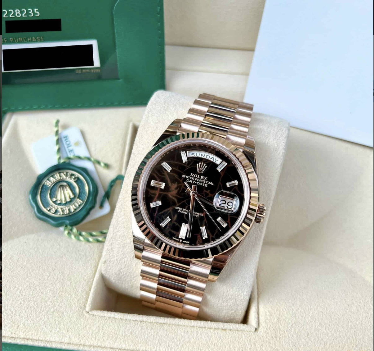 [Superclone] Rolex Day-Date 40mm Eisenkiesel Dial President 228235