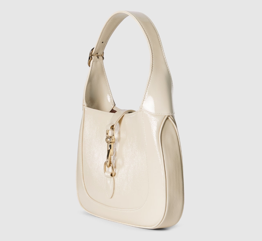 GUCCI JACKIE SMALL SHOULDER BAG- ivory white-782849
