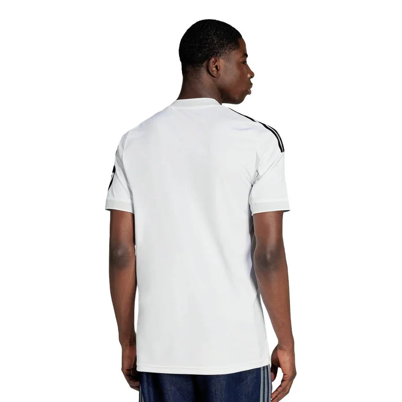 adidas Kylian Mbappé Real Madrid 25/26 Home Jersey w/ Champions League Patches (White)