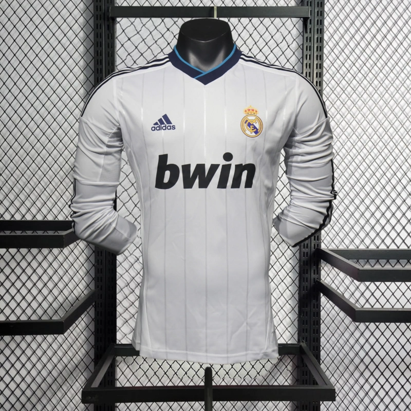 Retro Player 2012-13 Real Madrid Home Long Sleeve Football jersey retro