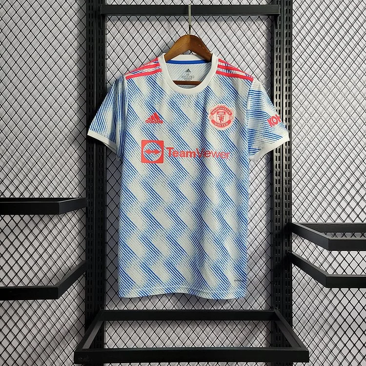 Retro 2021-22 Manchester United away Football jersey Retro