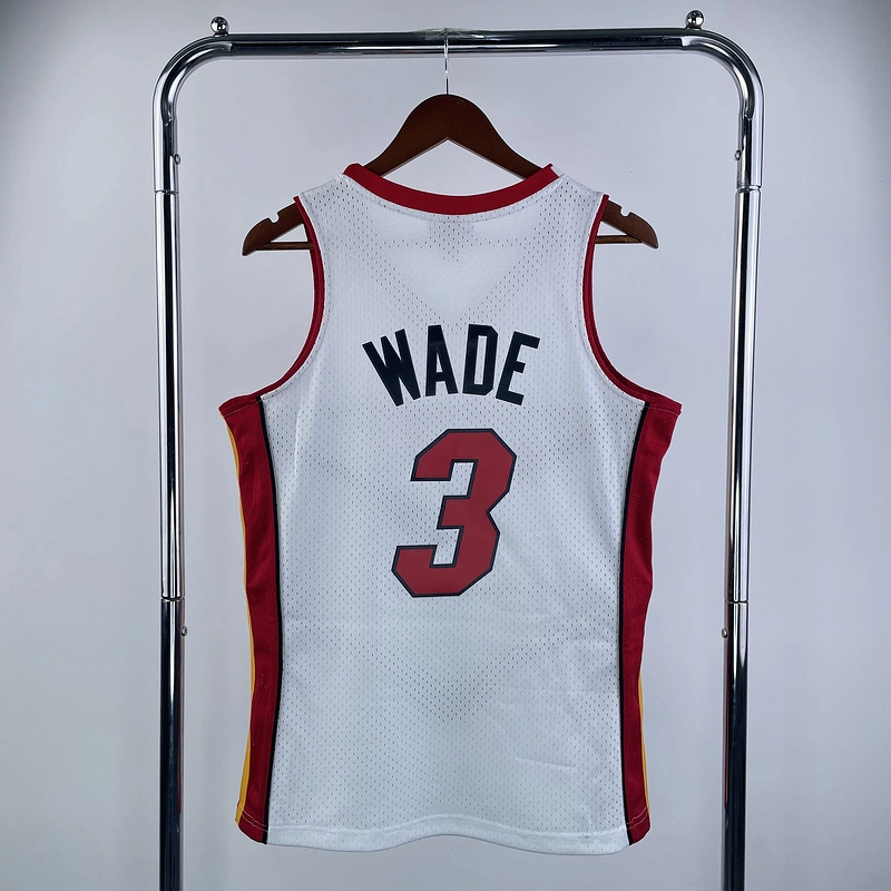 2005-06 NBA Miami Heat 3 WADE Basketball jersey
