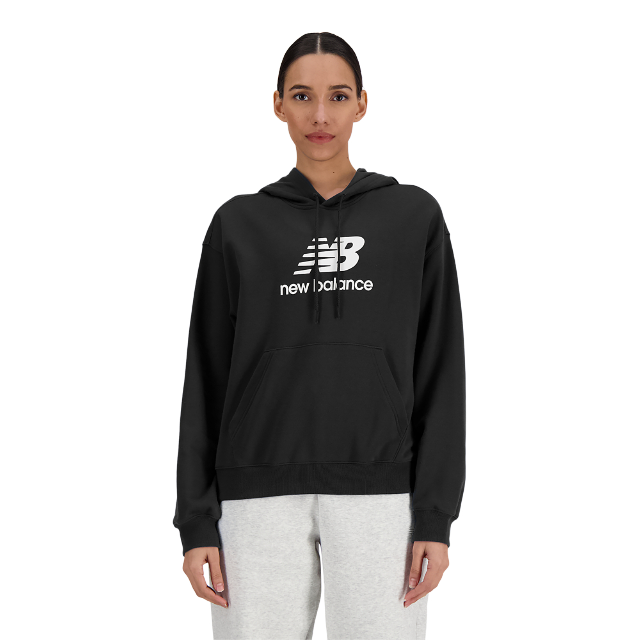 New Balance Sport Essentials Fleece Logo Hoodie