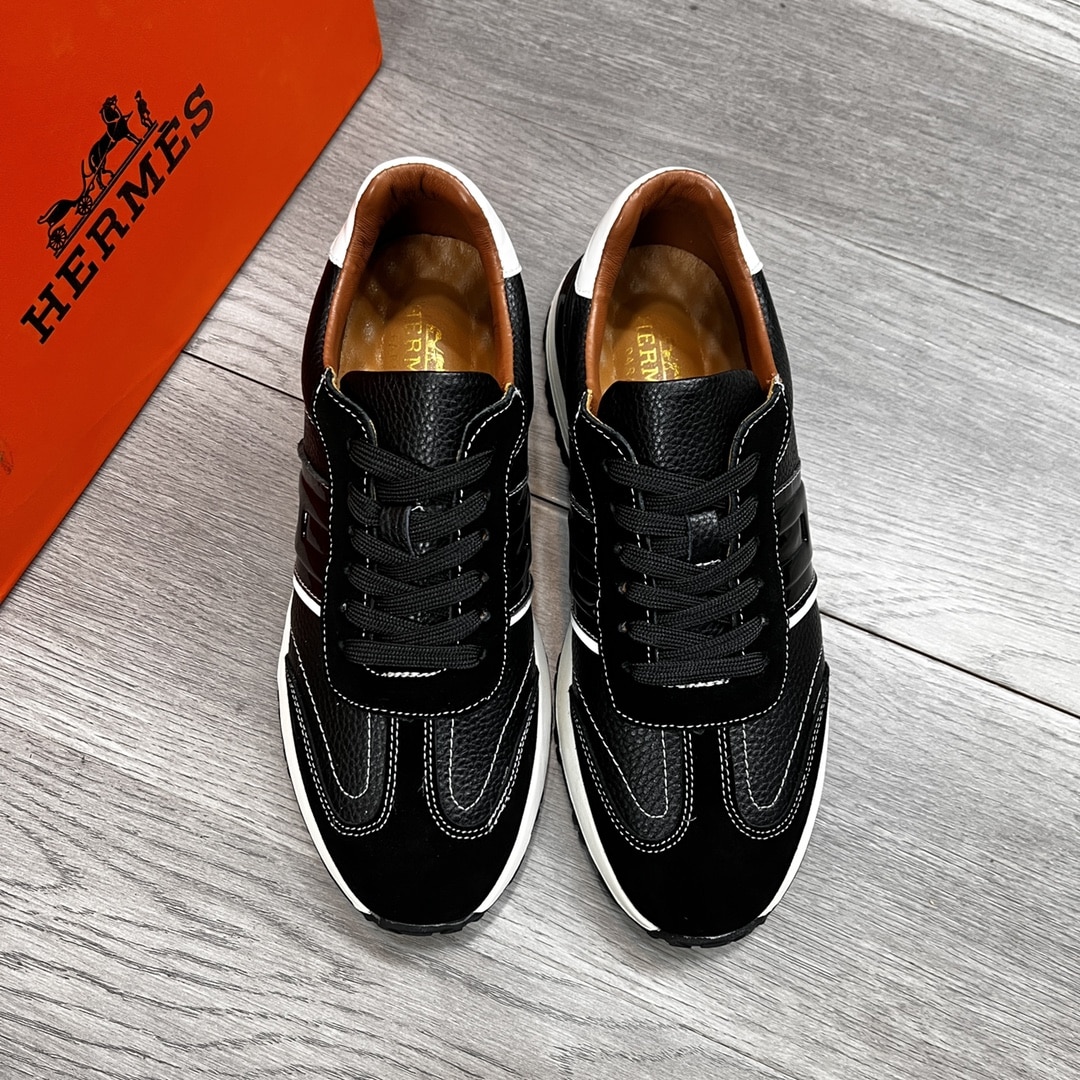 Hermes Trail Sneaker Black