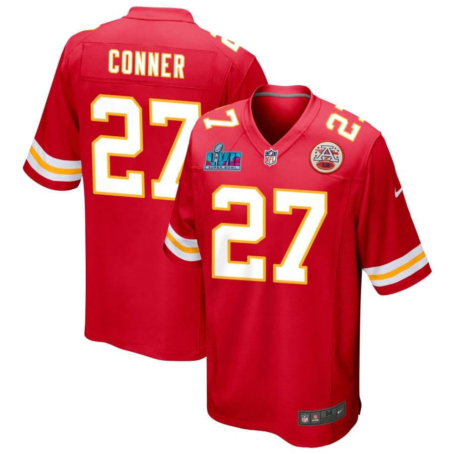 Chamarri Conner Kansas City Chiefs  Super Bowl LVII Game Jersey - Red