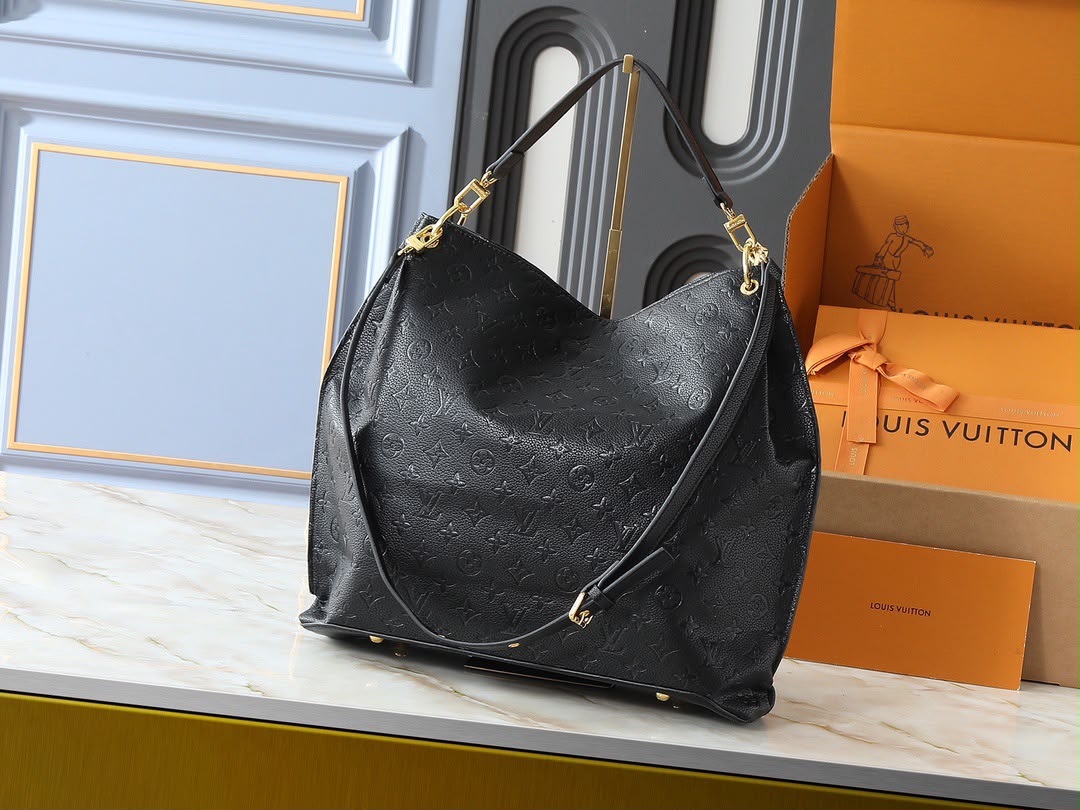 Louis Vuitton Métis Hobo Bag Black 35cm M27189