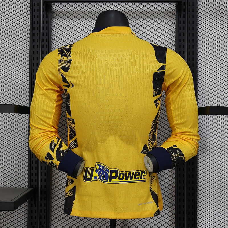 Player 2024-25 Inter Milan 2 Away Long Sleeves Football jersey