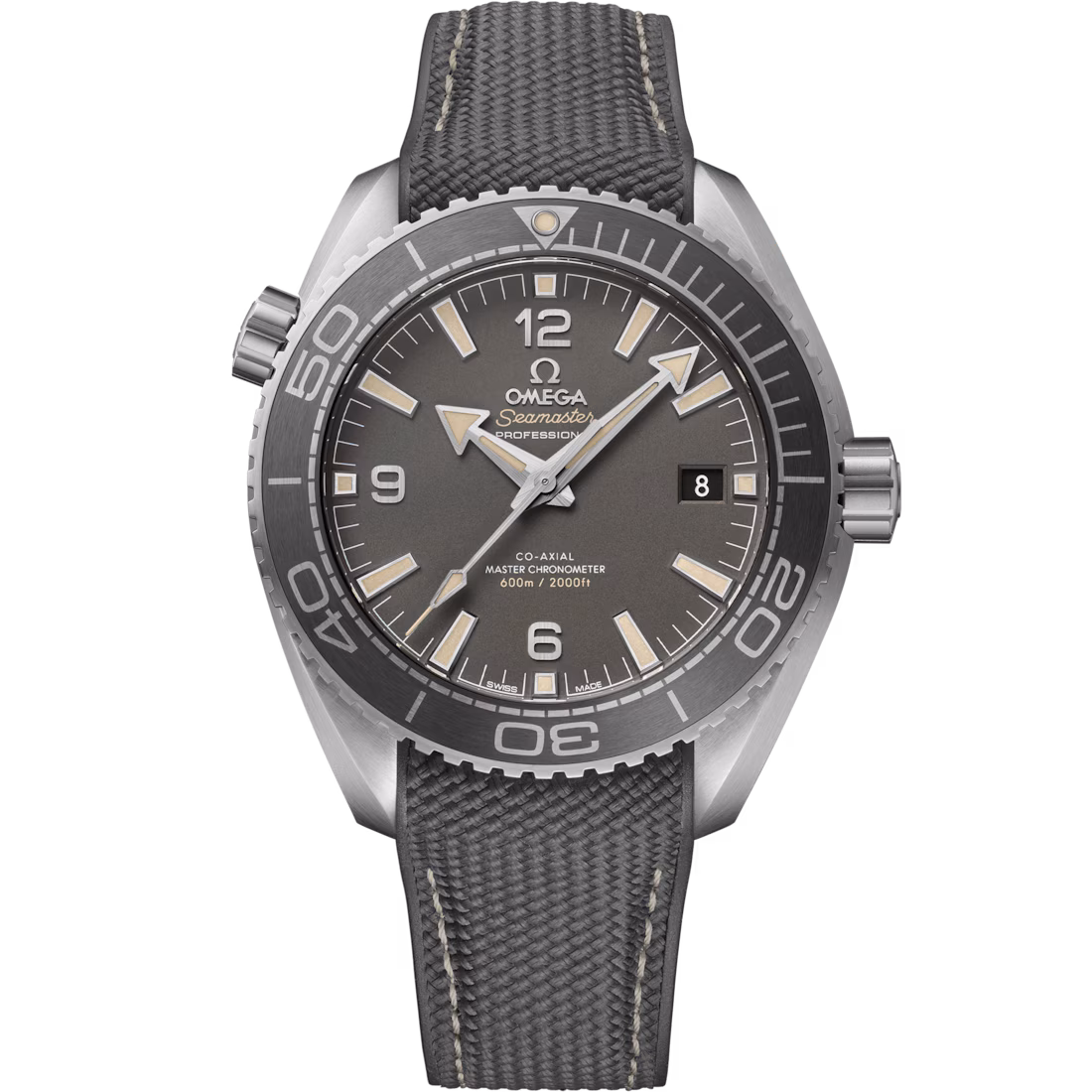 Omega Seamaster Planet Ocean 600M 43.5mm Grey Dial Stainless Steel Strap 215.32.44.21.01.002