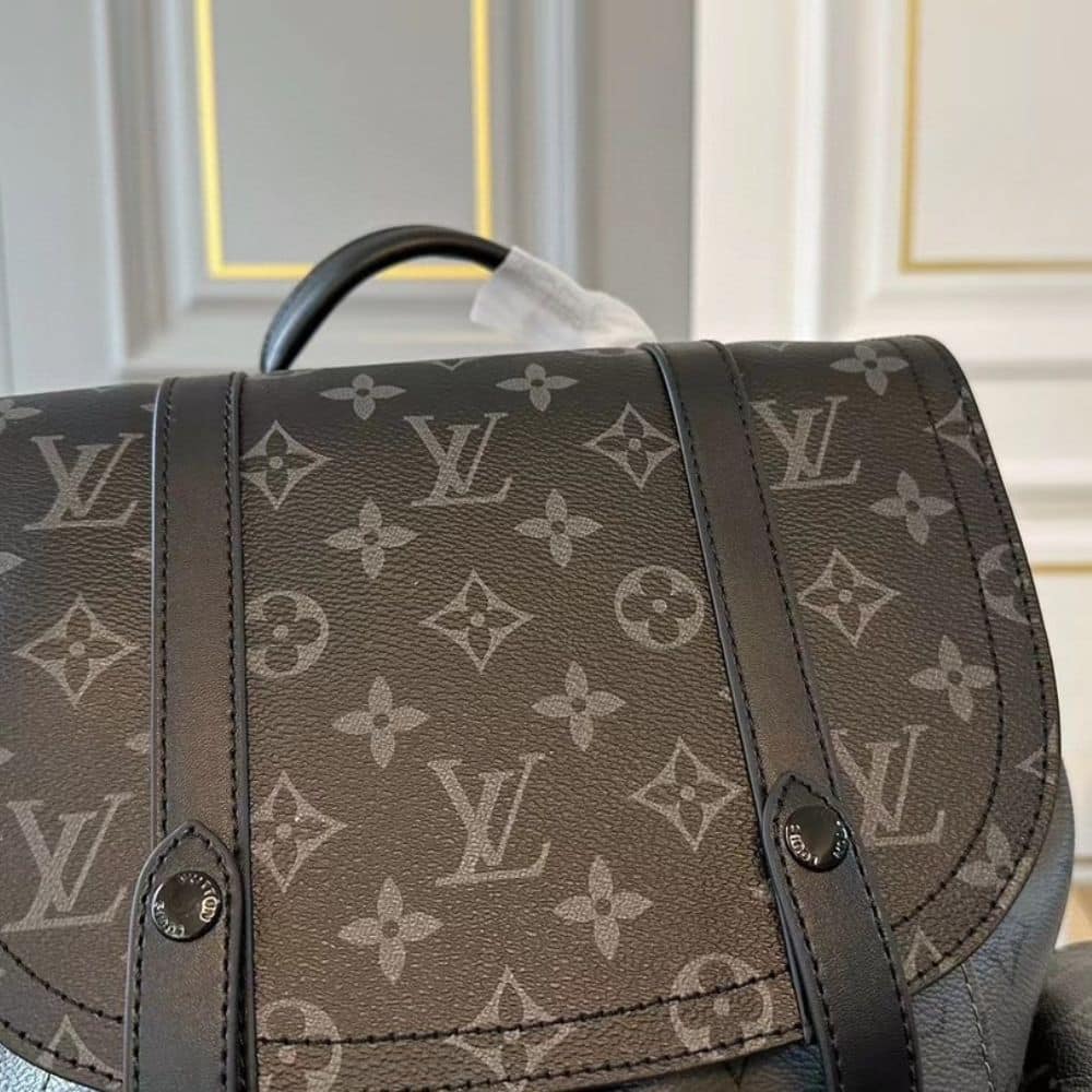 Louis Vuitton Christopher PM Backpack Monogram Eclipse Black 39Cm M46331