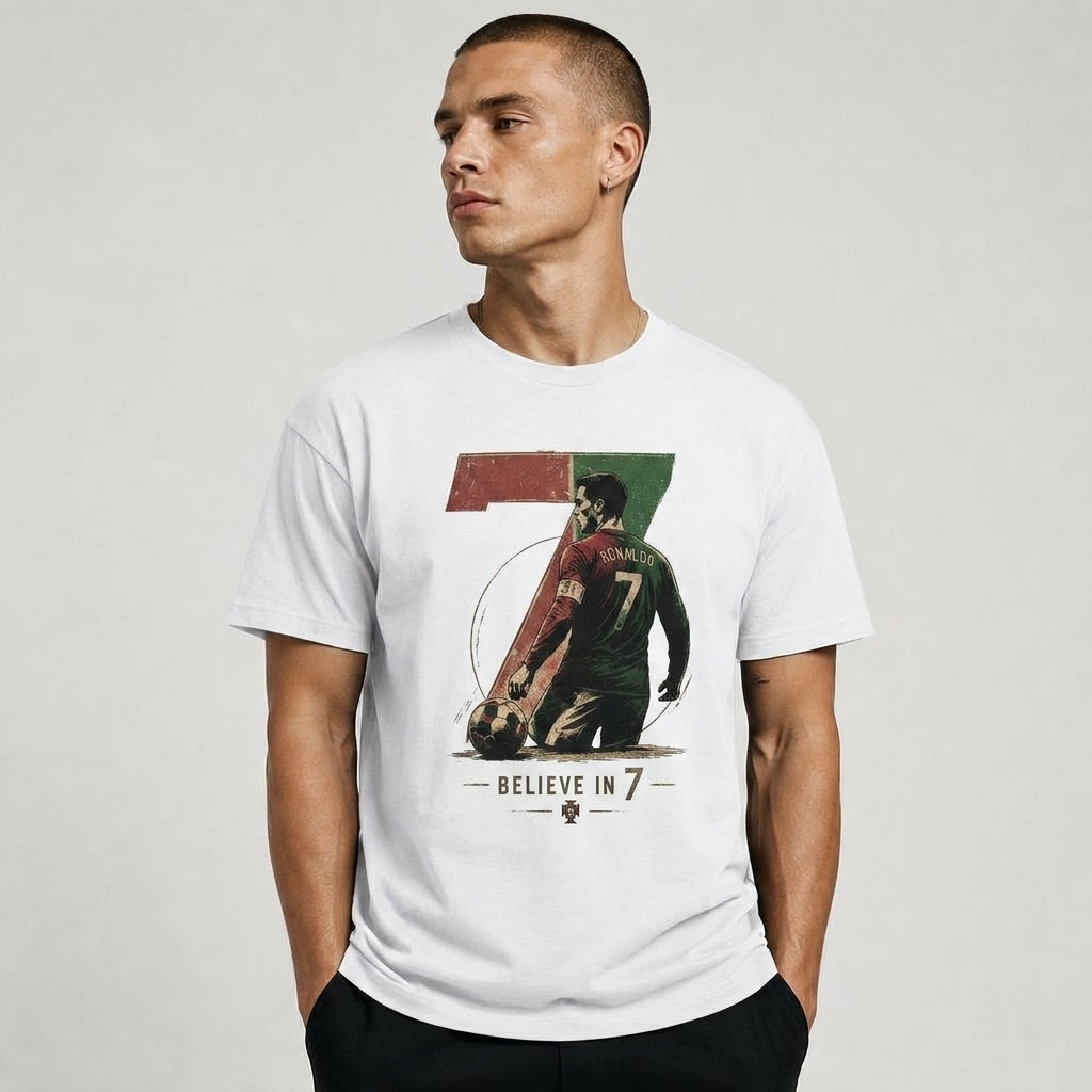 Cristiano Ronaldo Pure Cotton Unisex T-Shirt – Limited-Time Offer