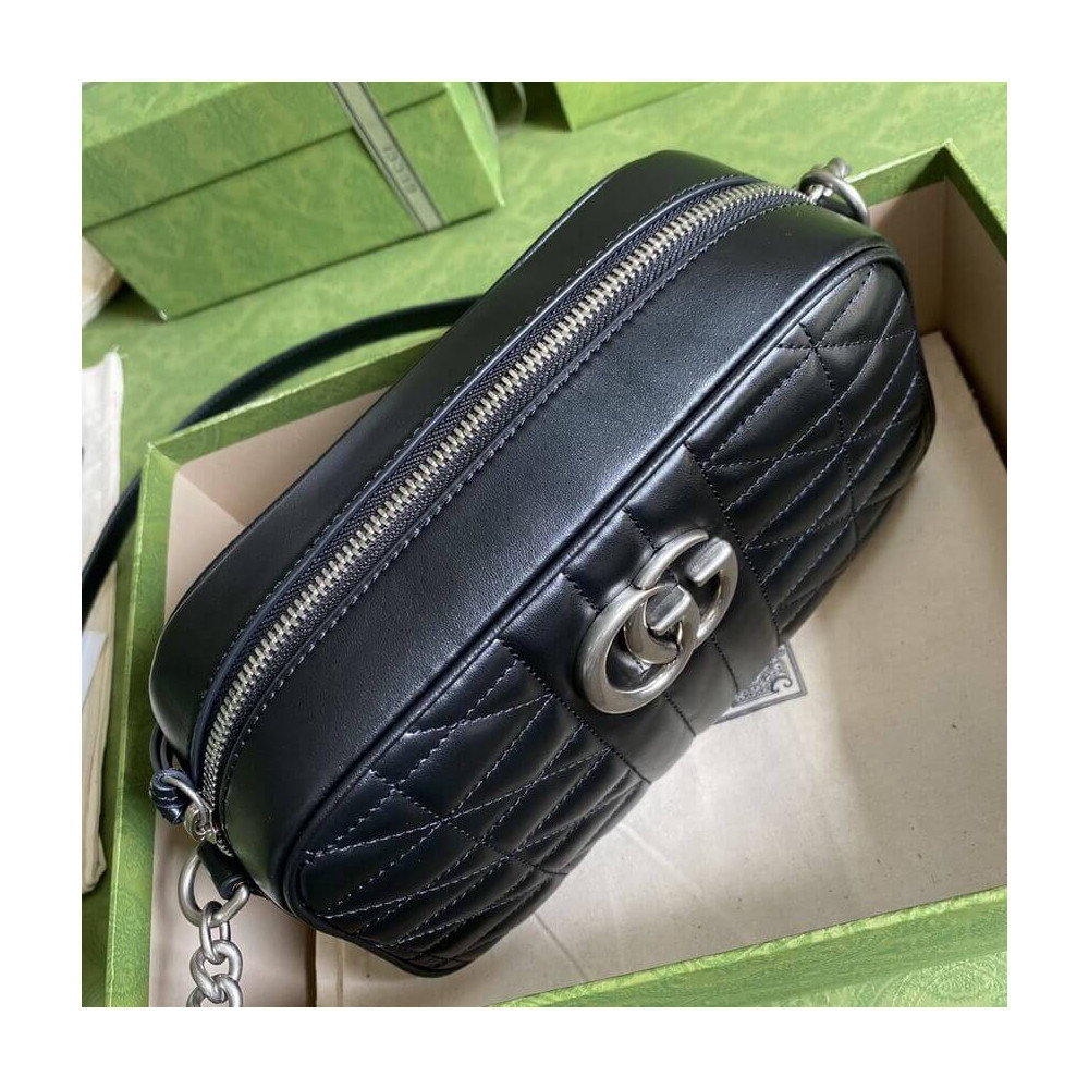 Gucci GG Marmont Small Shoulder Bag Black