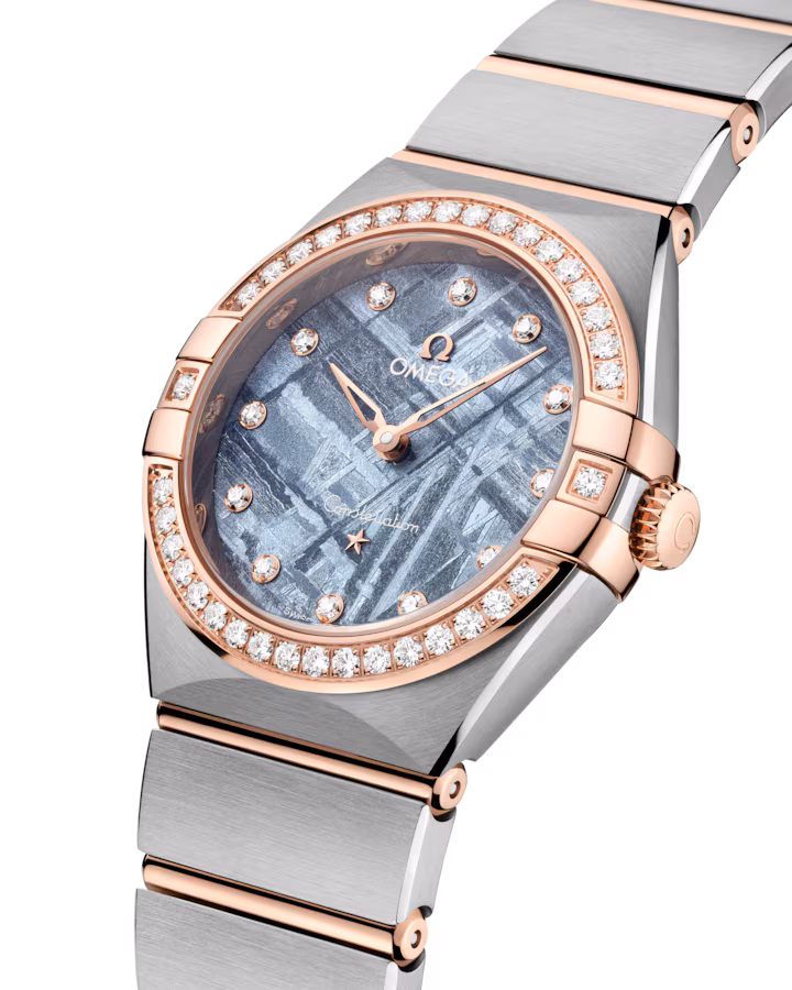 Omega Constellation Ladies' Selection 28mm steel ‑ Sedna™ gold on steel ‑ Sedna™ gold 131.25.28.60.99.001