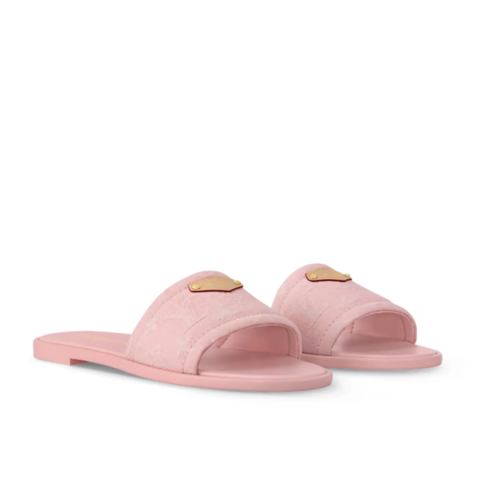 Louis Vuitton Lily Flat Mule Rose 1Agx46