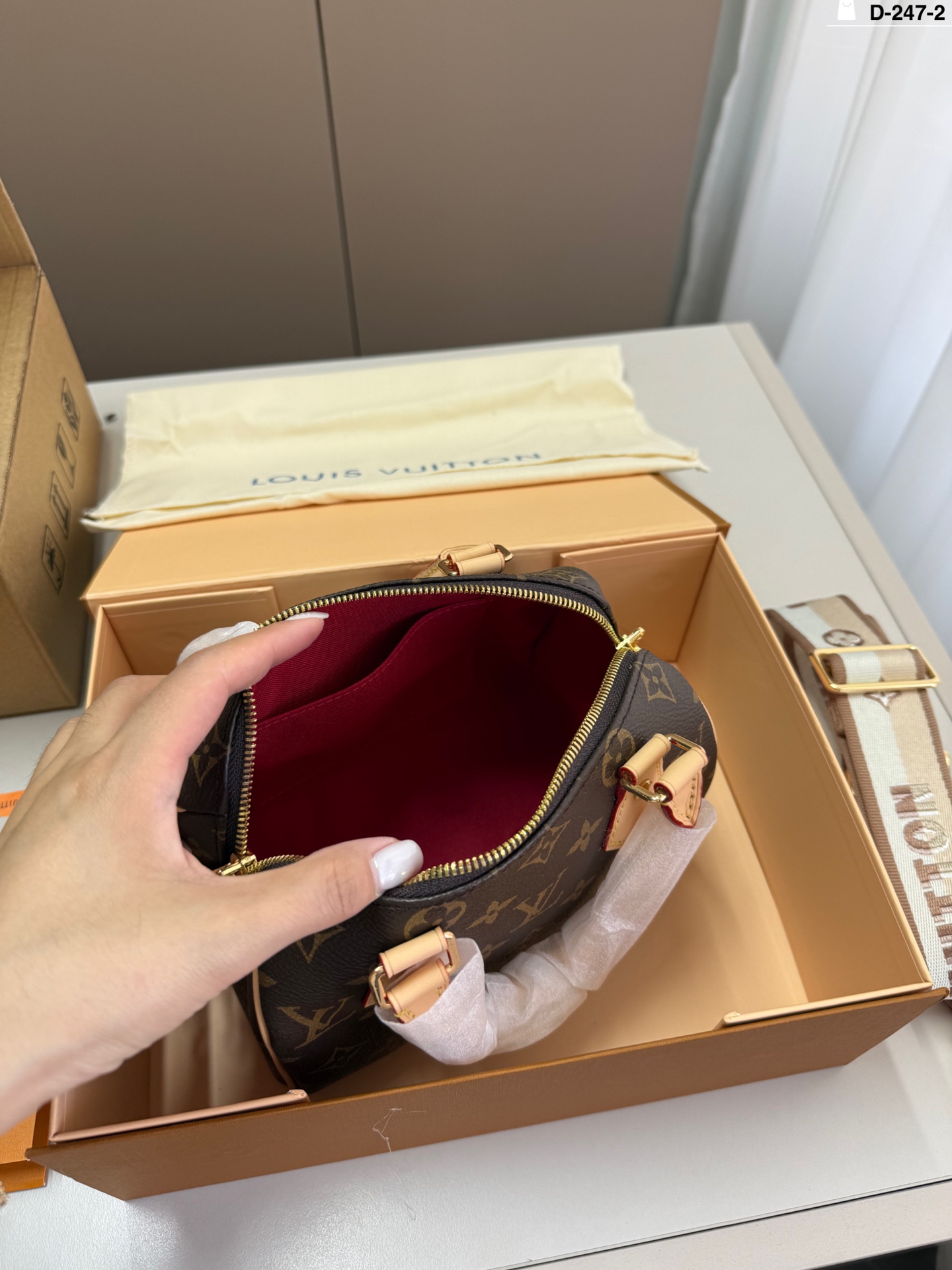 LV Speedy Bandoulière 20 枕头包