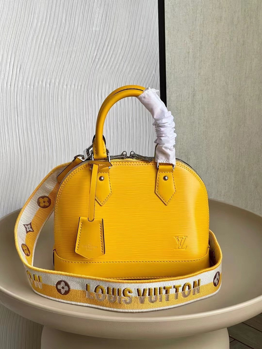 Louis Vuitton Alma Bb 23Cm Sunflower Yellow